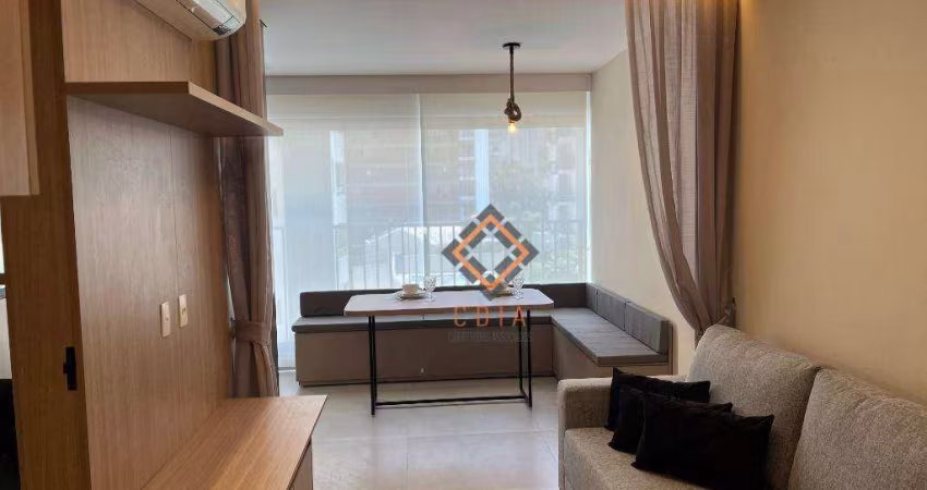 Apartamento com 1 dormitório para alugar, 44 m² por R$ 8.260,00/mês - Jardins - São Paulo/SP