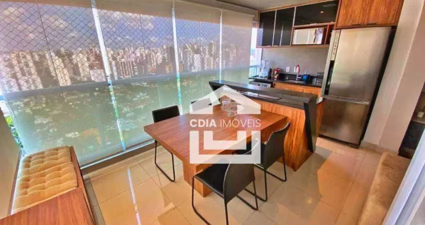Apartamento com 2 dormitórios à venda, 58 m² por r$ 1.280.000,00 - brooklin - são paulo/sp