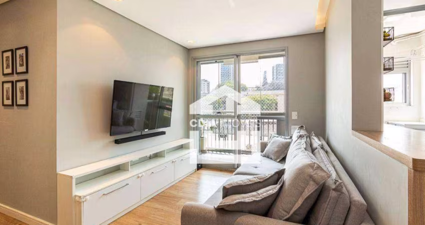 Apartamento com 3 dormitórios à venda, 65 m² por R$ 636.000 - Vila Mascote - São Paulo/SP