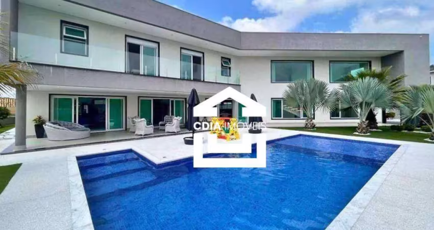 Casa com 4 dormitórios à venda, 883 m² por r$ 7.300.000,00 - granja viana - são paulo ii - cotia/sp