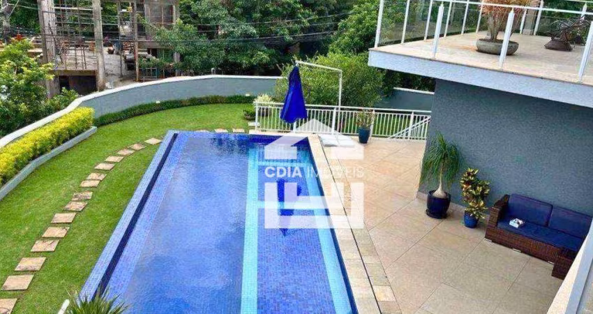 Casa com 4 dormitórios à venda, 632 m² por R$ 4.450.000,00 - Granja Viana - São Paulo II - Cotia/SP