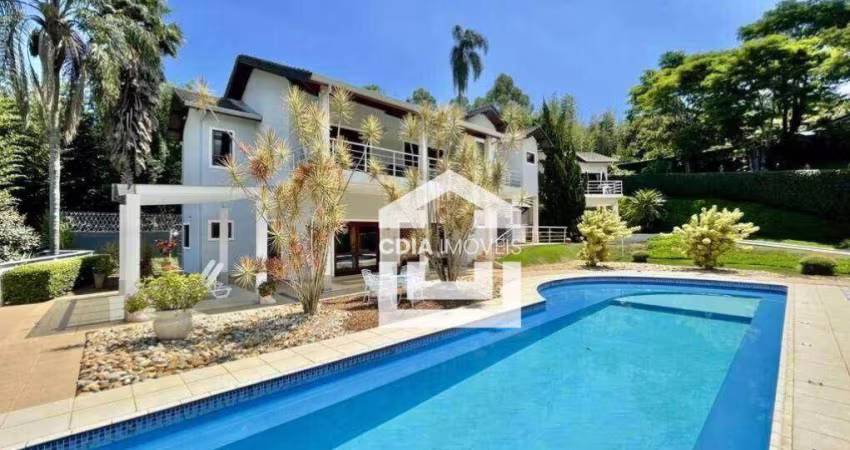 Casa com 5 dormitórios à venda, 618 m² por R$ 3.500.000,00 - Granja Viana - Dom Henrique II - Cotia/SP