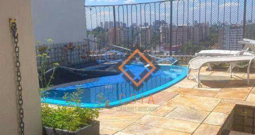 Cobertura com 3 dormitórios à venda, 223 m² - Morumbi - São Paulo/SP