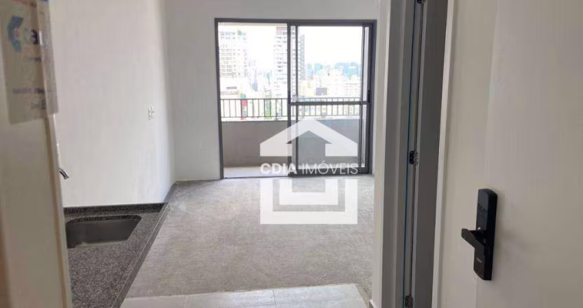 Studio à venda com 1 dormitório e 1 banheiro. Localizado na Vila Olímpia.
