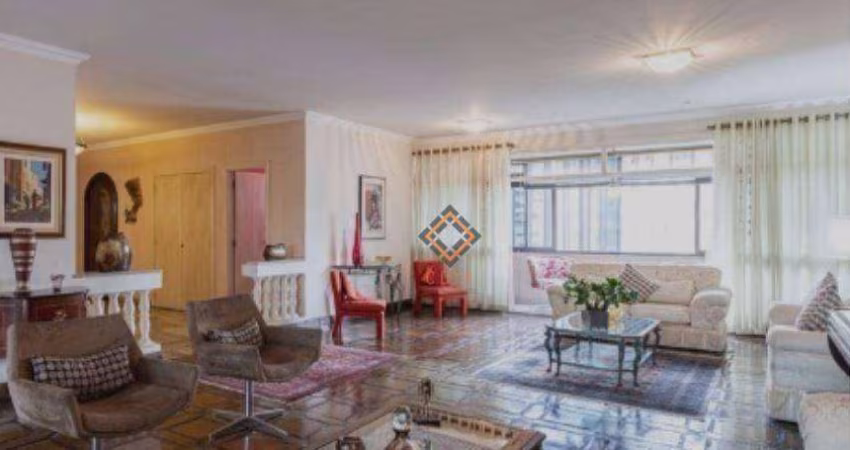 Apartamento com 4 dormitórios, 455 m² - venda por R$ 4.300.000,00 ou aluguel por R$ 25.000,00 - Consolação - São Paulo/SP