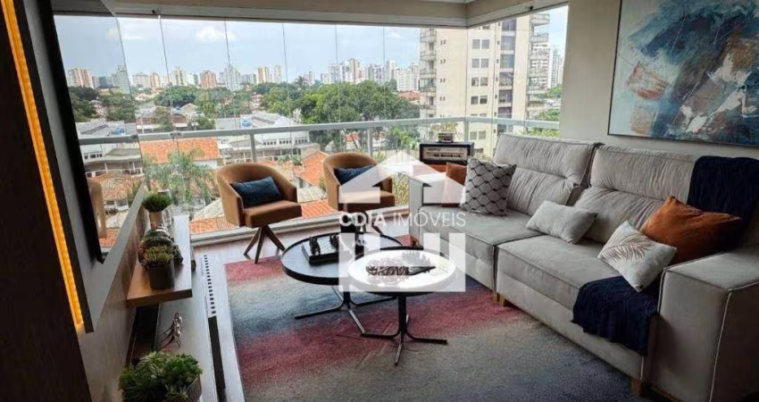 Apartamento com 3 dormitórios à venda, 98 m² - Campo Belo - São Paulo/SP