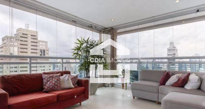 Apartamento com 3 dormitórios à venda, 162 m² por R$ 3.200.000,00 - Itaim Bibi - São Paulo/SP