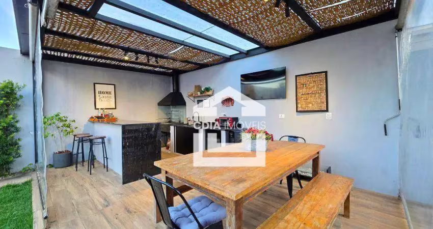 Casa com 3 dormitórios à venda, 180 m² por r$ 990.000,00 - granja viana - terras de são fernando - cotia/sp