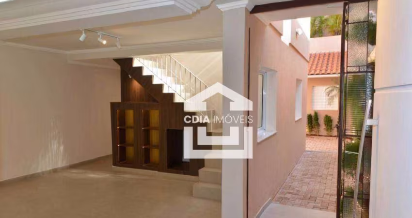 Sobrado com 3 dormitórios para alugar, 145 m² por R$ 8.850,00 - Campo Belo - São Paulo/SP