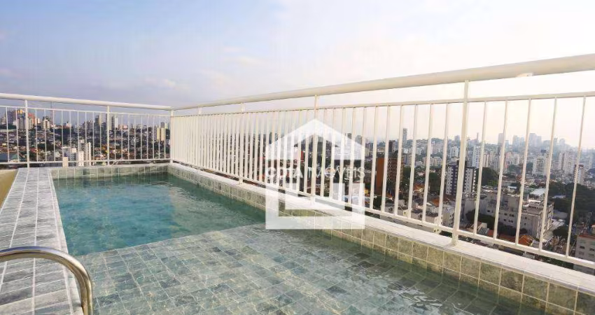 Cobertura com 3 dormitórios à venda, 165 m² por R$ 4.700.000,00 - Vila Romana - São Paulo/SP