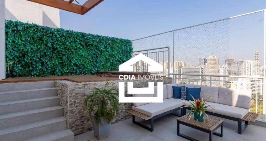 Cobertura com 2 dormitórios à venda, 154 m² por R$ 2.550.000 - Brooklin - São Paulo/SP