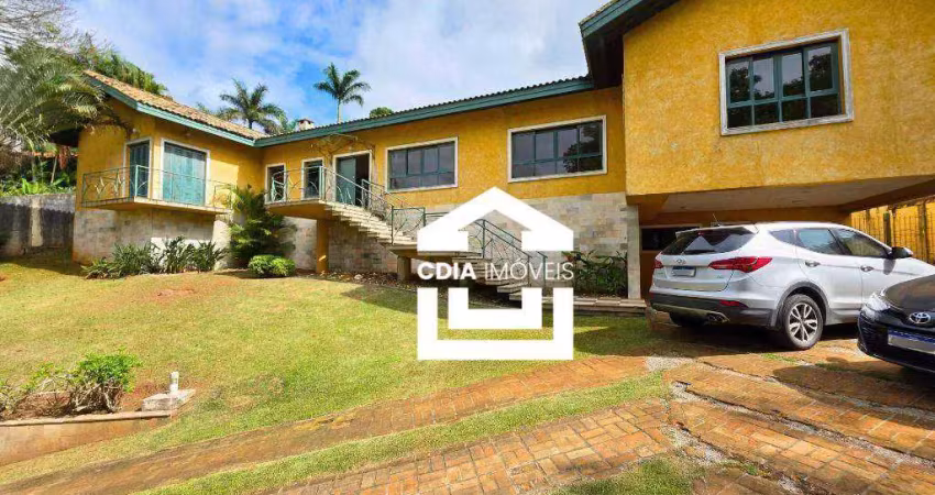 Casa com 3 dormitórios à venda, 445 m² por r$ 1.700.000 - granja viana - parque dom henrique ii - cotia/sp