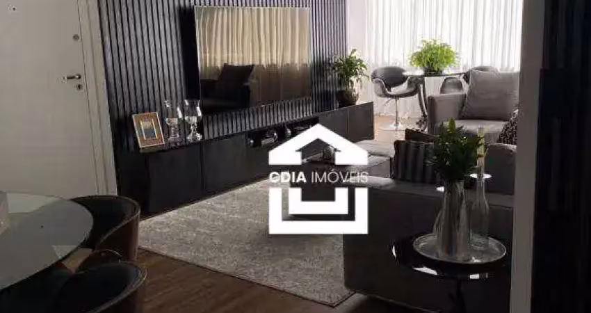 Apartamento a venda cm 2 suítes, 3 banheiros e 3 vagas de garagem, localizado no campo belo.