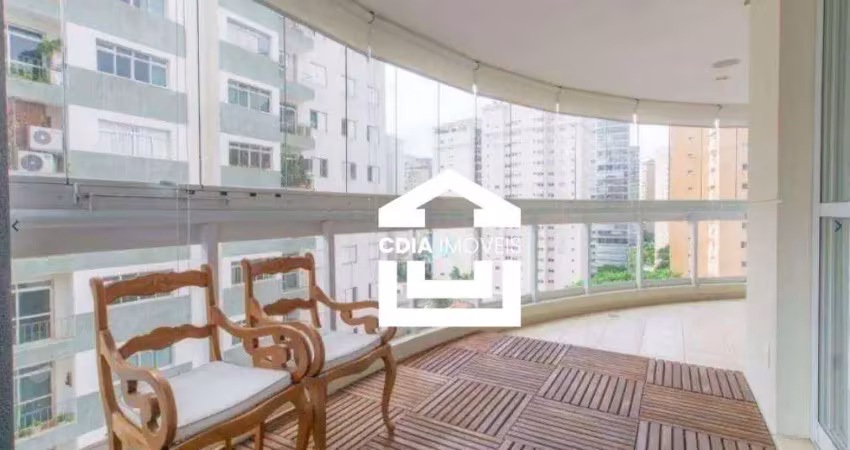 Apartamento com 3 dormitórios à venda, 124 m² por r$ 2.350.000,00 - moema - são paulo/sp
