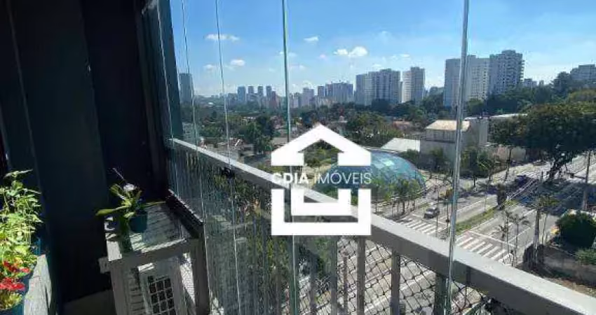 Apartamento com 1 dormitório à venda, 37 m² por r$ 590.000,00 - alto da boa vista - são paulo/sp