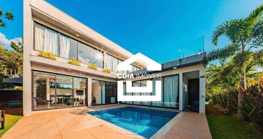 Casa com 3 dormitórios, 380 m² - venda por r$ 3.720.000 ou aluguel por r$ 22.000/mês - granja viana - vintage - cotia/sp