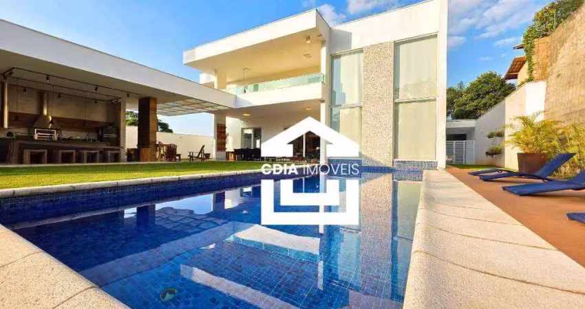Casa com 4 dormitórios, 535 m² - venda por r$ 4.990.000,00 ou aluguel por r$ 24.039,00/mês - granja viana - palos verdes - cotia/sp