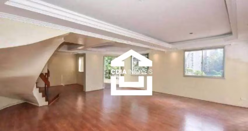 Cobertura com 4 dormitórios à venda, 570 m² por r$ 1.450.000,00 - morumbi - são paulo/sp