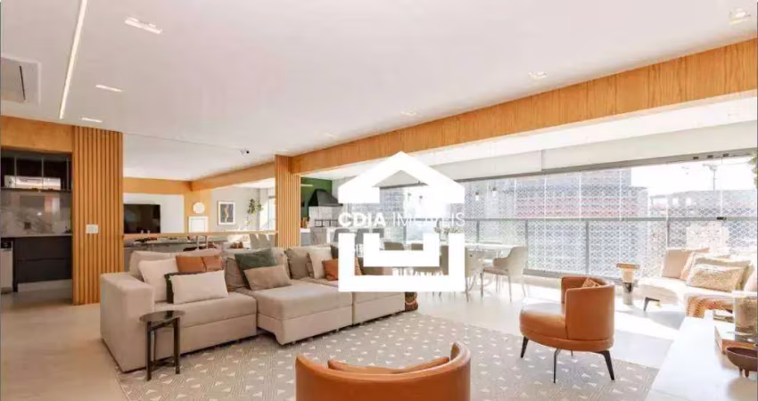 Apartamento com 3 dormitórios à venda, 181 m² - brooklin - são paulo/sp