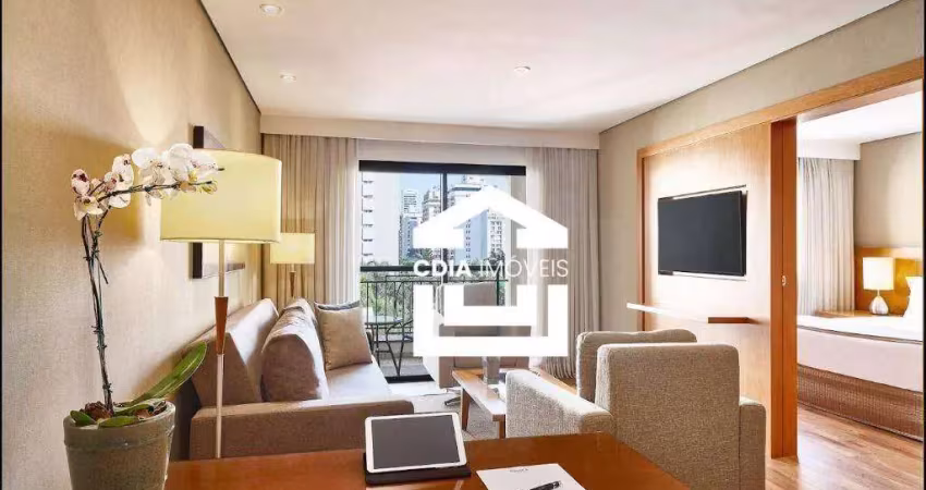 Apartamento com 1 dormitório à venda, 62 m² por r$ 2.200.000 - jardim américa - são paulo/sp