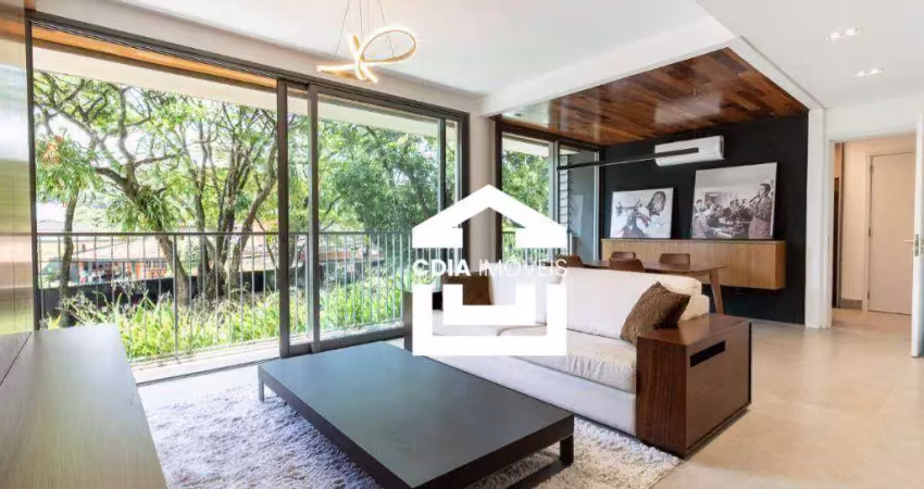 Apartamento com 1 dormitório à venda, 84 m² por r$ 2.090.000 - cidade jardim - são paulo/sp