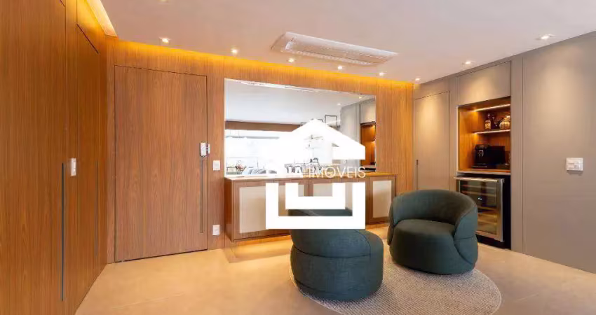 Apartamento com 3 dormitórios à venda, 160 m² - moema - são paulo/sp