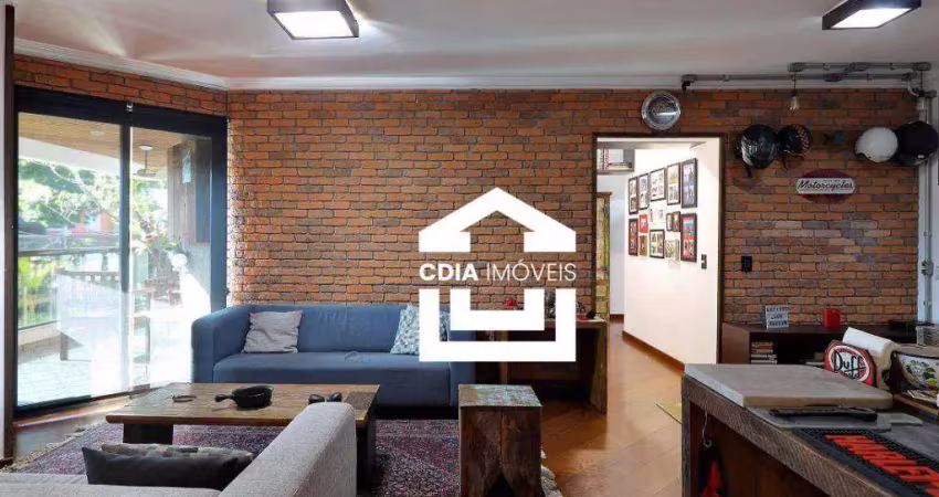Apartamento com 3 dormitórios à venda, 140 m² - brooklin - são paulo/sp
