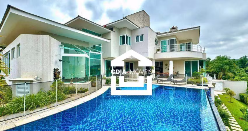 Casa com 4 dormitórios à venda, 1430 m² por r$ 12.800.000,00 - residencial zero - santana de parnaíba/sp