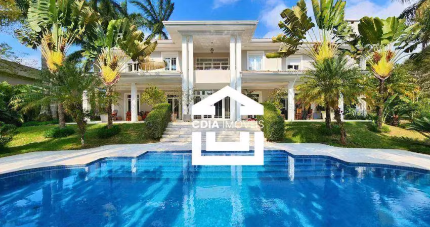 Casa com 5 dormitórios à venda, 1000 m² por r$ 18.000.000,00 - granja viana - haras guancan - cotia/sp