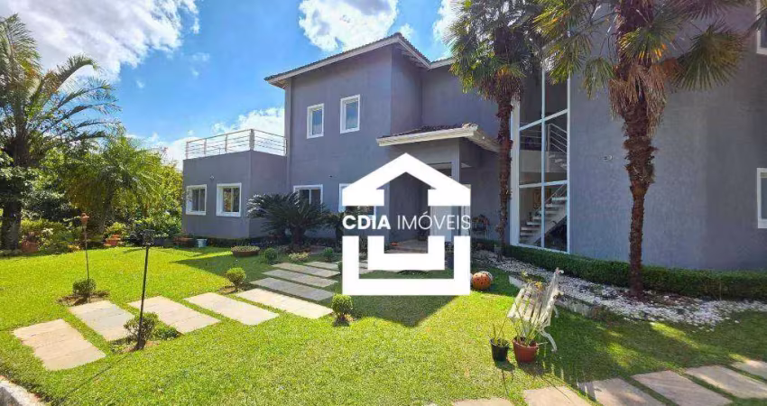 Casa com 5 dormitórios à venda, 640 m² por r$ 3.000.000,00 - granja viana - são paulo ii - cotia/sp