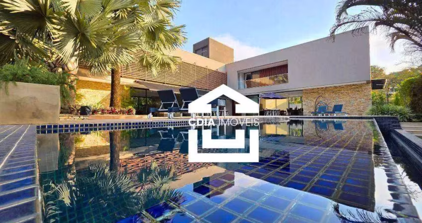 Casa com 4 dormitórios à venda, 835 m² por r$ 12.500.000,00 - granja viana - haras guancan - cotia/sp