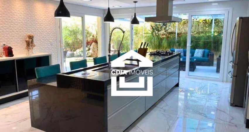 Casa com 5 dormitórios, 921 m² - venda por r$ 3.990.000 ou aluguel por r$ 29.595/mês - granja viana - são paulo ii - cotia/sp