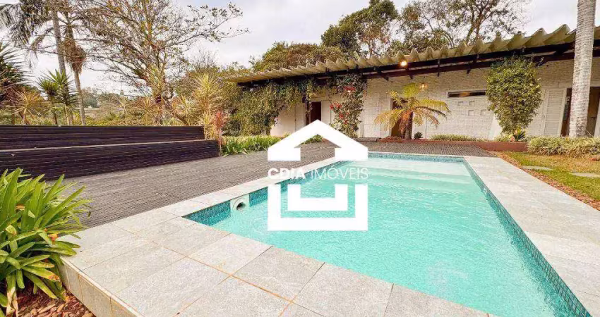 Casa com 3 dormitórios à venda, 405 m² por r$ 2.550.000 - miolo da granja - cotia/sp