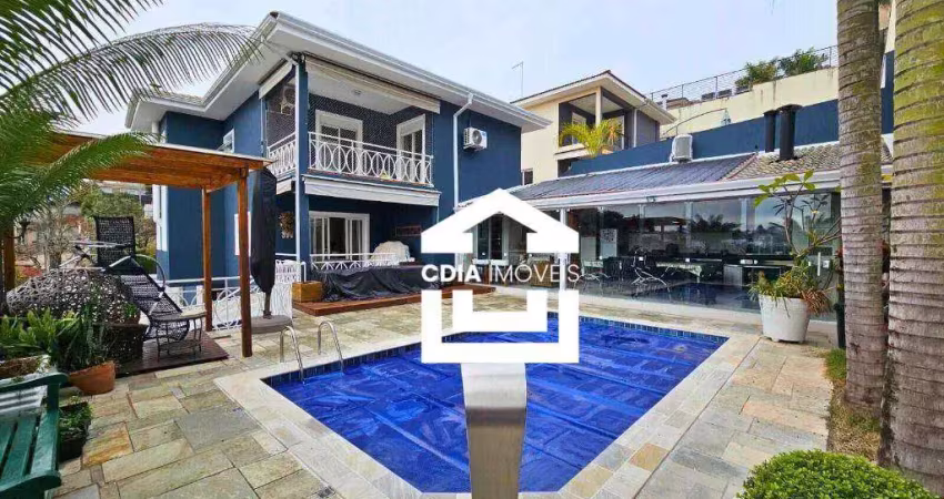Casa com 4 dormitórios, 437 m² - venda por r$ 4.200.000,00 ou aluguel por r$ 21.865,00/mês - granja viana - são paulo ii - cotia/sp