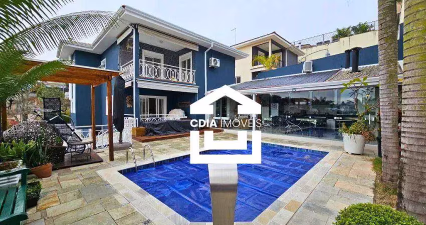 Casa com 4 dormitórios, 437 m² - venda por r$ 4.200.000,00 ou aluguel por r$ 21.865,00/mês - granja viana - são paulo ii - cotia/sp