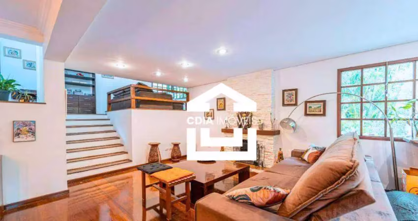 Casa com 4 dormitórios à venda, 407 m² por r$ 1.600.000 - granja viana - residence park - cotia/sp
