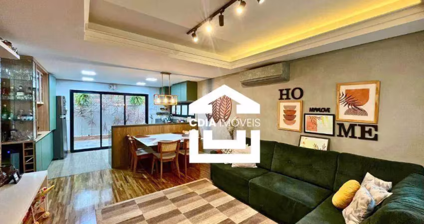 Casa com 4 dormitórios à venda, 150 m² por r$ 1.090.000 - granja viana - authentiq granja viana - cotia/sp