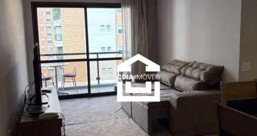 Apartamento com 2 dormitórios para alugar, 70 m² - itaim - são paulo/sp