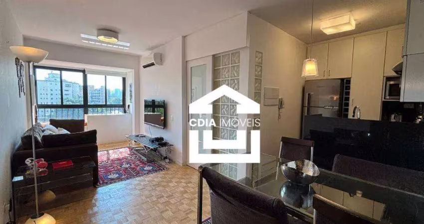 Apartamento com 1 dormitório para alugar, 38 m² por r$ 5.850,00 - itaim - são paulo/sp