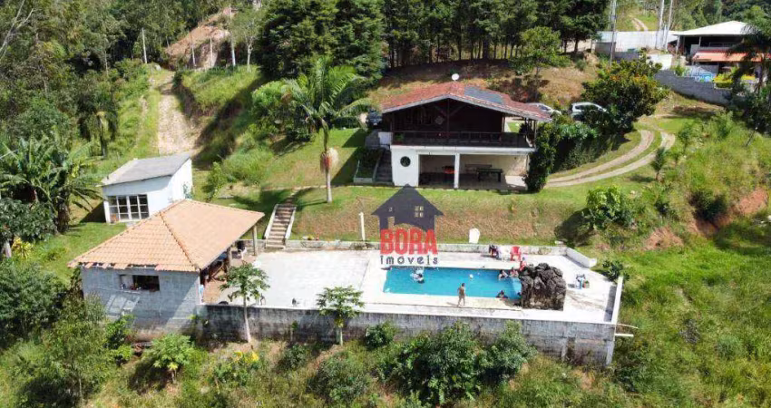 Chácara com 3 dormitórios à venda, 7000 m² por r$ 680.000,00 - rio acima - mairiporã/sp