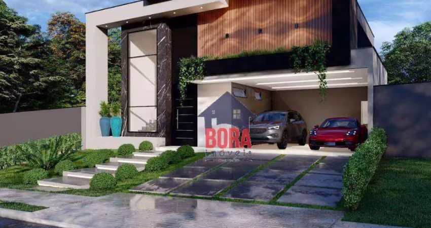 Casa com 4 dormitórios à venda, 240 m² por r$ 2.490.000 - nova gardênia - atibaia/sp