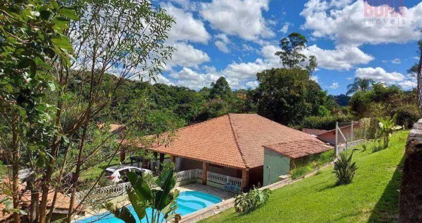Chácara com 4 dormitórios à venda, 2000 m² por r$ 800.000,00 - jardim sinki - franco da rocha/sp