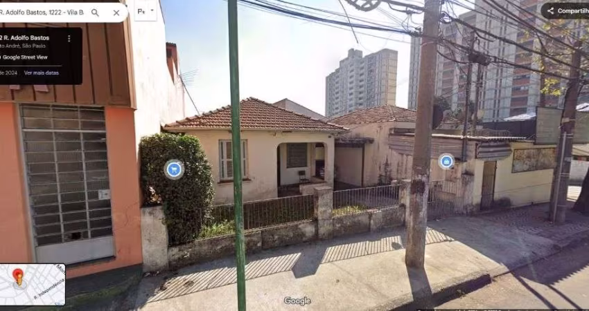 Terreno à venda, 400 m² por R$ 1.600.000 - Vila Bastos - Santo André/SP