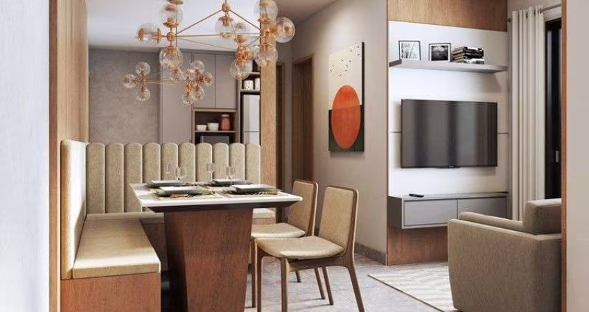 Apartamento com 2 dormitórios à venda, 56 m² por R$ 549.000 - Campestre - Santo André/SP