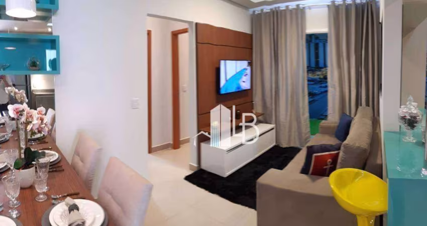 Apartamento com 2 dormitórios à venda, 54 m² por R$ 260.000,00 - Laranjeiras - Uberlândia/MG