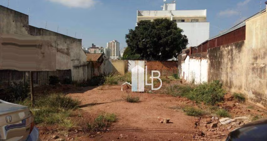 Terreno à venda, 360 m² por R$ 650.000,00 - Cazeca - Uberlândia/MG