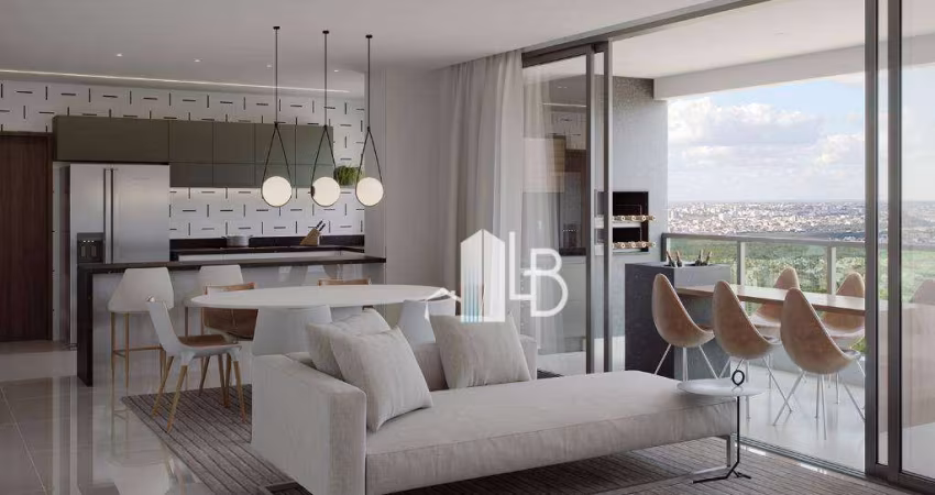 Apartamento com 3 dormitórios à venda, 135 m² por R$ 1.890.000,00 - Jardim Karaíba - Uberlândia/MG