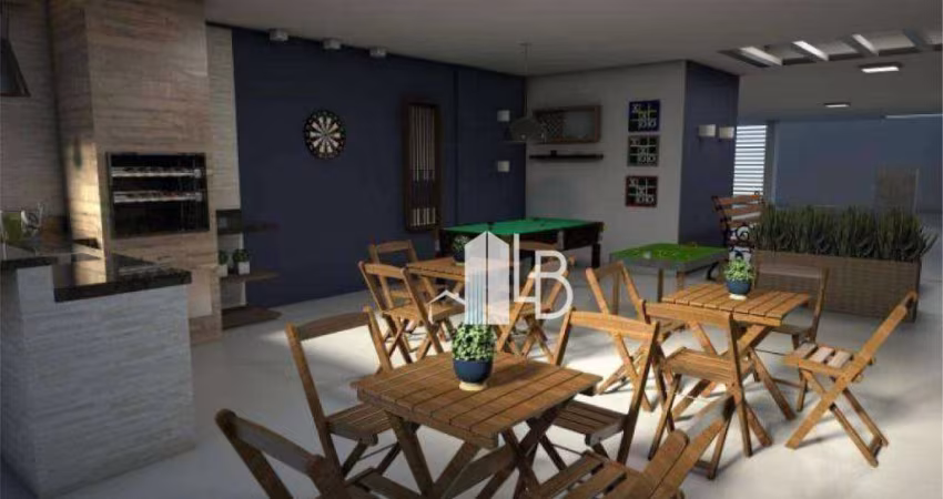 Apartamento com 2 dormitórios à venda, 53 m² por R$ 305.000,00 - Vida Nova - Uberlândia/MG