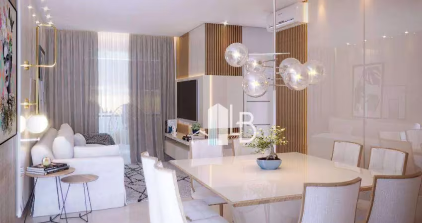 Apartamento com 2 dormitórios à venda, 72 m² por r$ 445.000,00 - santa mônica - uberlândia/mg