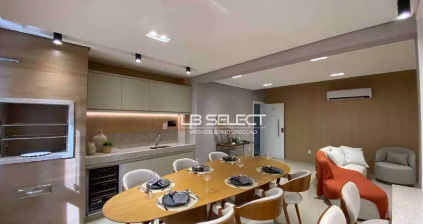 Apartamento com 3 dormitórios à venda, 101 m² por r$ 660.000,00 - santa mônica - uberlândia/mg